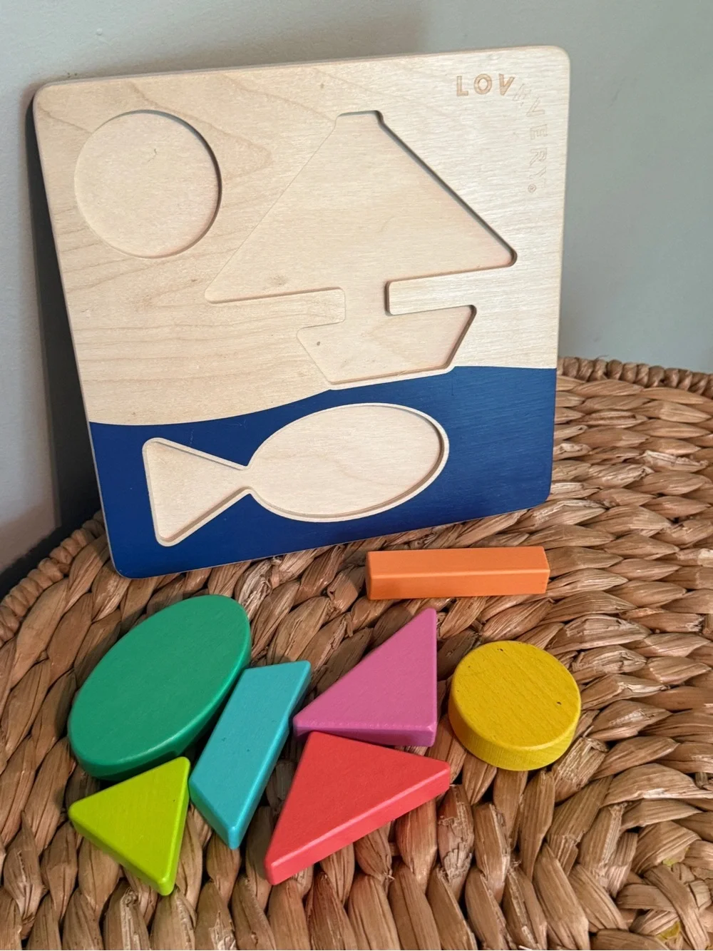 Lovevery Double-Sided Sunny Day Puzzle